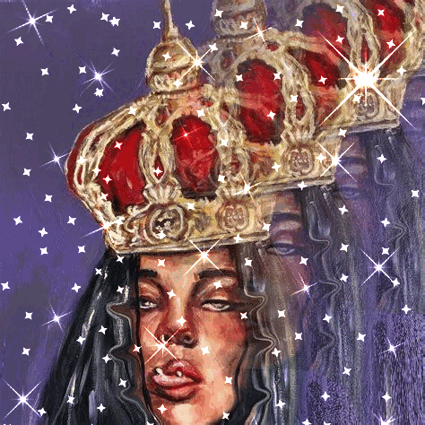the cover art of Dounia's EP The Avant-Garden